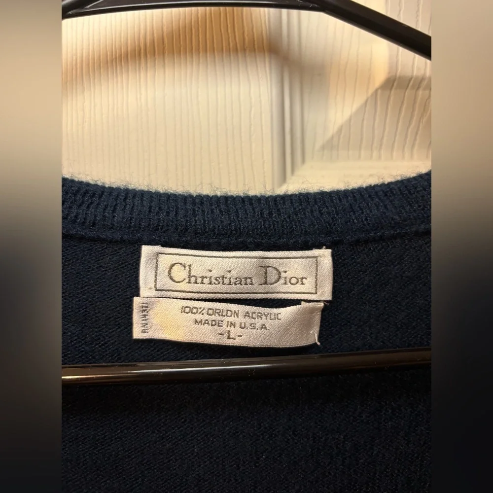 Christian Doir Monsieur V Neck Sweater - Picture 4 of 7